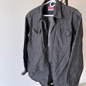 Wrangler Men's Charcoal Shirt Jacket